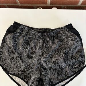 Nike Black and White Athletic Shorts